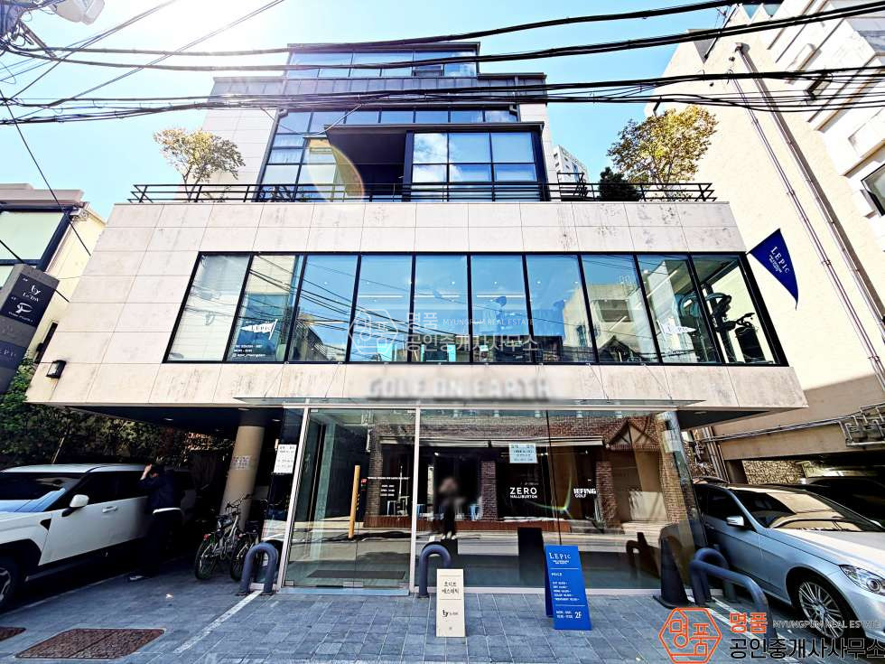 서울 강남구 청담동 32P 상가 I 청담사거리 I 신축급외관 I 무권리1층 월세 매물번호 10714 사진 1