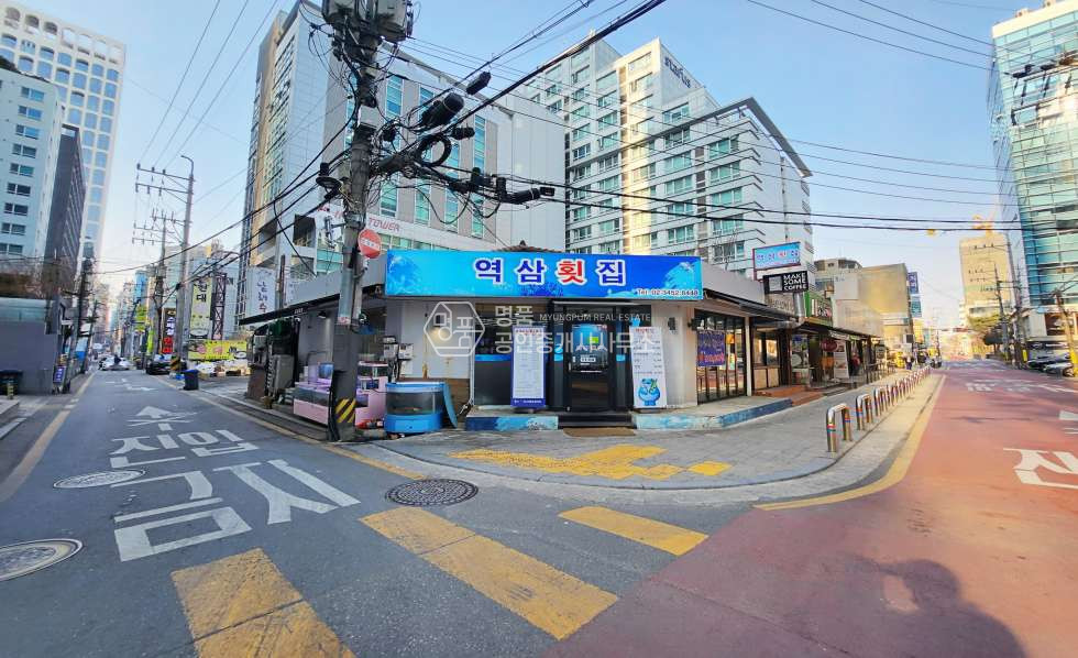 서울 강남구 역삼동 30P 음식점 I 강남역 1층 I 2면 코너 I 주차 편리 월세 매물번호 10747 사진 1
