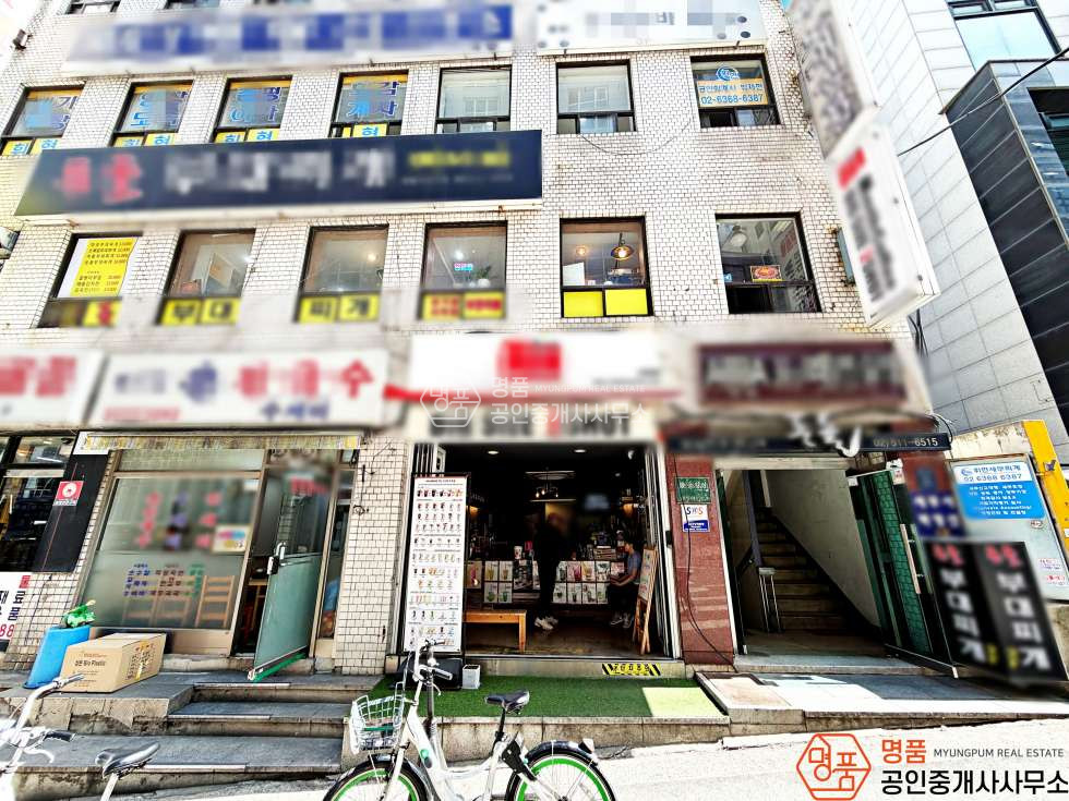 서울 강남구 논현동 12P 상가 I 강남구청역세 I 복합상권 I 유동인구 多 I 노출최상1층 월세 매물번호 10713 사진 1